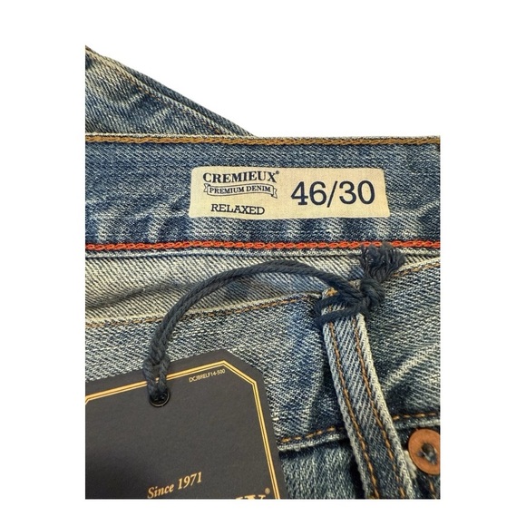 Daniel Cremieux Relaxed Fit Jeans Mens Big & Tall Size 46/30 Medium Wash Denim - Picture 4 of 12